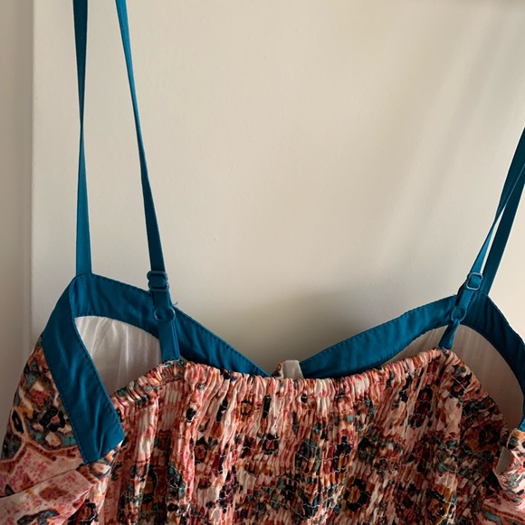 Pink and Blue Summer Dress - Picture 6 of 6